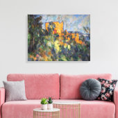 ポールセザンヌ – シャトーノワール キャンバスプリント (インサイチュ (リビング))