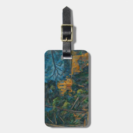 ポールセザンヌ – シャトーノワール ラゲッジタグ (正面縦)