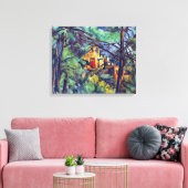 ポールセザンヌ – シャトーノールザブラックマナー キャンバスプリント (インサイチュ (リビング))