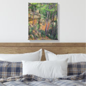 ポールセザンヌ |シャトー・ノワール公園， c.1896 キャンバスプリント (インサイチュ (寝室))