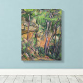 ポールセザンヌ |シャトー・ノワール公園， c.1896 キャンバスプリント (インサイチュ (ウッドフロア))