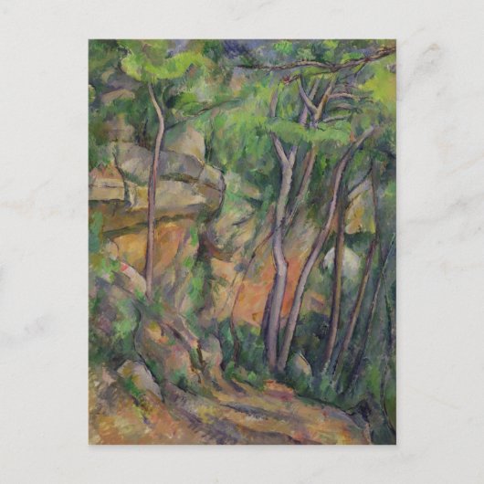 ポールセザンヌ |シャトー・ノワール公園， c.1896 ポストカード (正面)