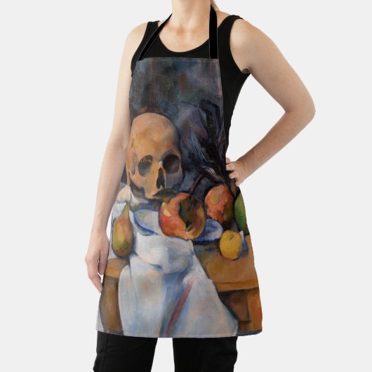ポールセザンヌ – スティルライフとスカル エプロン (インサイチュ)