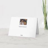 ポールセザンヌ – スティルライフとスカル カード (裏面)