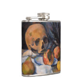 ポールセザンヌ – スティルライフとスカル フラスク (右)