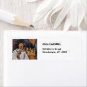 ポールセザンヌ – スティルライフとスカル ラベル (インサイチュ)