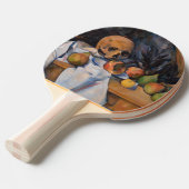 ポールセザンヌ – スティルライフとスカル 卓球ラケット (正面アングル)