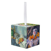 ポールセザンヌ – スティルライフス最高傑作選択 キューブオーナメント (裏面アングル)