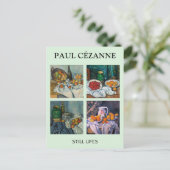 ポールセザンヌ – スティルライフス最高傑作選択 ポストカード (スタンド正面)