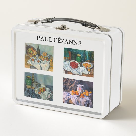 ポールセザンヌ – スティルライフス最高傑作選択 メタルランチボックス (正面)