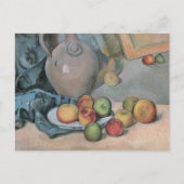 ポールセザンヌ – ストーンウェア投手 ポストカード (正面)