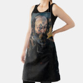 ポールセザンヌ – セルフポートレート エプロン (インサイチュ)