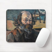ポールセザンヌ – セルフポートレート マウスパッド (マウス)
