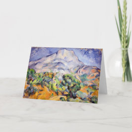 ポールセザンヌ – ソロネット通りモンサントビクトワール カード