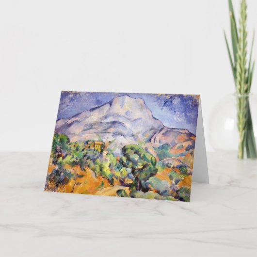 ポールセザンヌ – ソロネット通りモンサントビクトワール カード (正面)