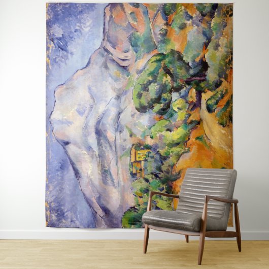 ポールセザンヌ – ソロネット通りモンサントビクトワール タペストリー (インサイチュ)