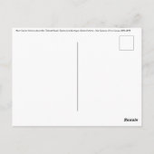 ポールセザンヌ – ソロネット通りモンサントビクトワール ポストカード (裏面)