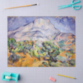 ポールセザンヌ – ソロネット通りモンサントビクトワール 薄葉紙 (クラフト)