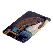 ポールセザンヌ – ネグロファインアート絵画ズ マグネット (左側)