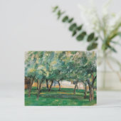 ポールセザンヌ – ノルマンディの農場 ポストカード (スタンド正面)