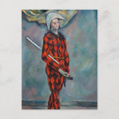 ポールセザンヌ – ハーレクイン ポストカード (正面)