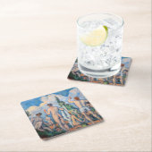 ポールセザンヌ – バザース スクエアペーパーコースター (インサイチュ)