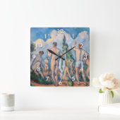 ポールセザンヌ – バザース スクエア壁時計 (ホーム)