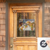 ポールセザンヌ – バスケットを持つ静物詩 ウィンドウサイン (ホームデコレーション)