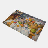 ポールセザンヌ – バスケットを持つ静物詩 ドアマット (アングル)