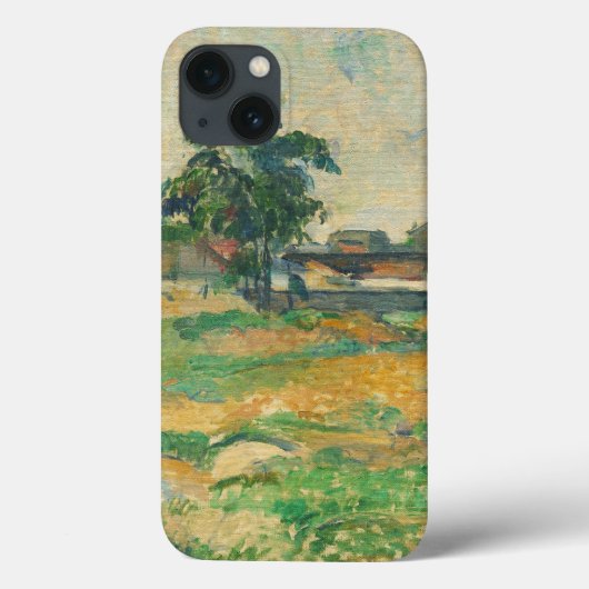 ポールセザンヌ |パリ近郊の風景c.1876 (油) Case-Mate iPhoneケース (裏面)