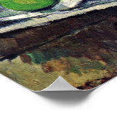 ポールセザンヌ – フルーツボウルを使った静物詩 ポスター (角)