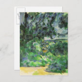 ポールセザンヌ |ブルーランドスケープ, c.1903 ポストカード (正面/裏面)