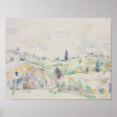 ポールセザンヌ – プロヴァンスの風景 ポスター (正面)