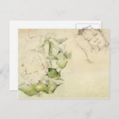 ポールセザンヌ – ホルテンシアスとセザンヌ夫人 ポストカード (正面/裏面)