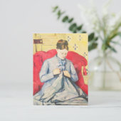 ポールセザンヌ |マダムセザンヌ裁縫 ポストカード (スタンド正面)