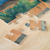 ポールセザンヌ – マルセイユ湾,エスタケから見る ジグソーパズル (側面)