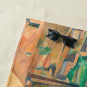 ポールセザンヌ – マルセイユ湾,エスタケから見る ビーチタオル (インサイチュ)