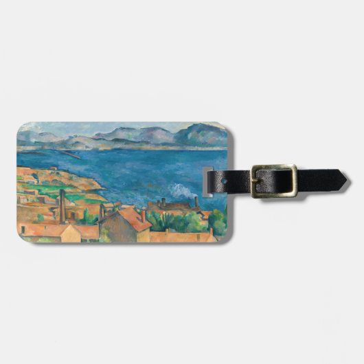 ポールセザンヌ – マルセイユ湾,エスタケから見る ラゲッジタグ (正面横)