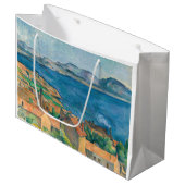 ポールセザンヌ – マルセイユ湾，エスタケから見る ラージペーパーバッグ (正面アングル)