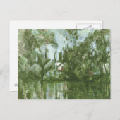 ポールセザンヌ |マルヌ銀行の家, 18 ポストカード (正面/裏面)