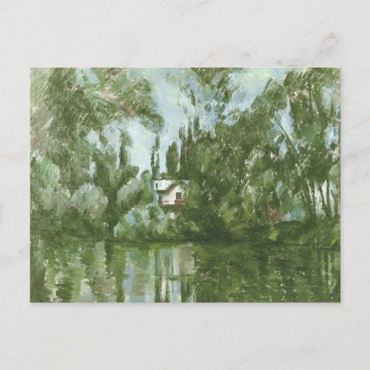 ポールセザンヌ |マルヌ銀行の家, 18 ポストカード (正面)