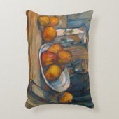 ポールセザンヌ – ミルクジュグとフルーツを使った静物詩 アクセントクッション (正面(垂直))
