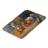 ポールセザンヌ – ミルクジュグとフルーツを使った静物詩 マグネット (左側)