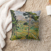 ポールセザンヌ – モンサントビクトワールとヴィアドクト クッション (ブランケット)