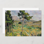 ポールセザンヌ – モンサントビクトワールとヴィアドクト サンキューカード (正面/裏面)