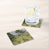 ポールセザンヌ – モンサントビクトワールとヴィアドクト スクエアペーパーコースター (インサイチュ)