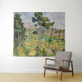 ポールセザンヌ – モンサントビクトワールとヴィアドクト タペストリー (インサイチュ(横))