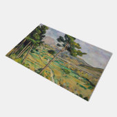 ポールセザンヌ – モンサントビクトワールとヴィアドクト ドアマット (アングル)