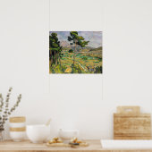 ポールセザンヌ – モンサントビクトワールとヴィアドクト ポスター (キッチン)