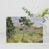 ポールセザンヌ – モンサントビクトワールとヴィアドクト 招待状 (スタンド正面)